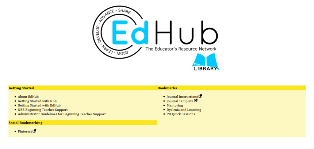 EdHub home