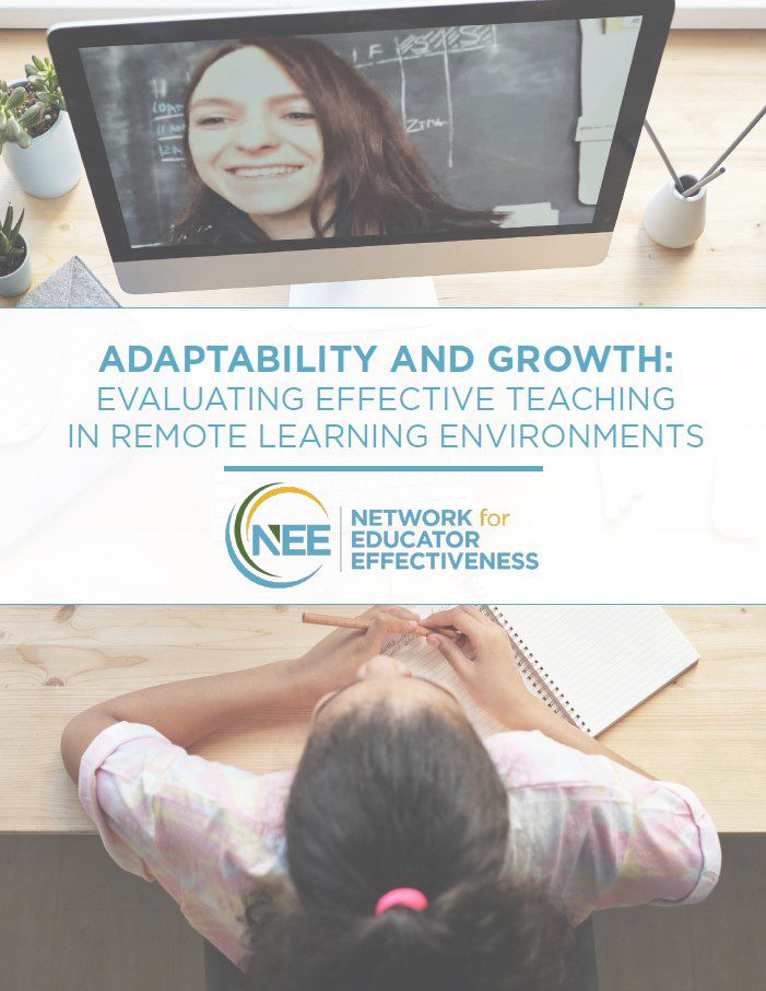 Cover Page of Document Evaluating Effective Remote Learning Environments