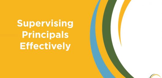 Supervising Principals Effectively Title Slide